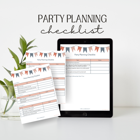 Why You Need a Checklist when Planning a Party