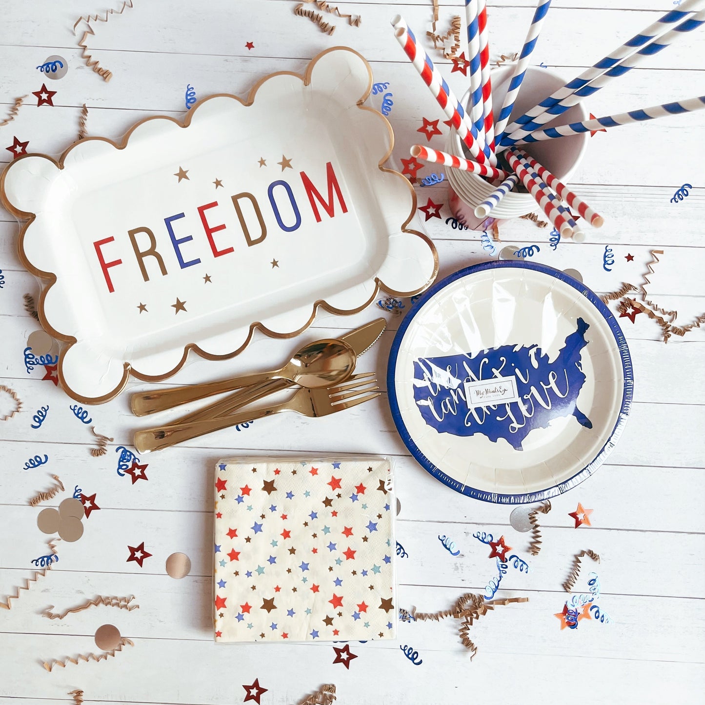 Land that I Love Freedom Party Box