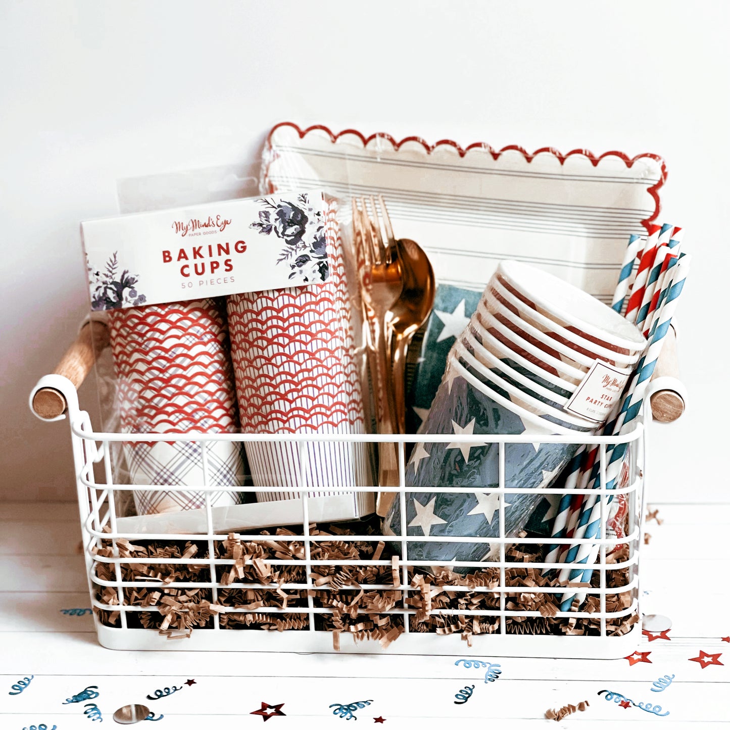 Hamptons Stars and Stripes Party Box