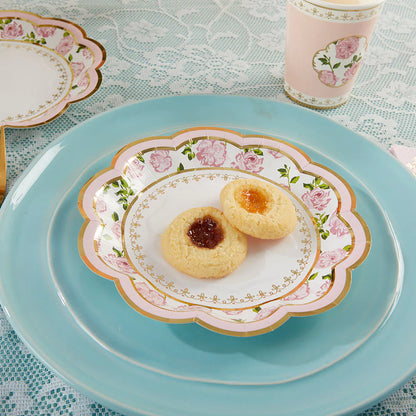 Tea Time Whimsy 7 inch Paper Plates