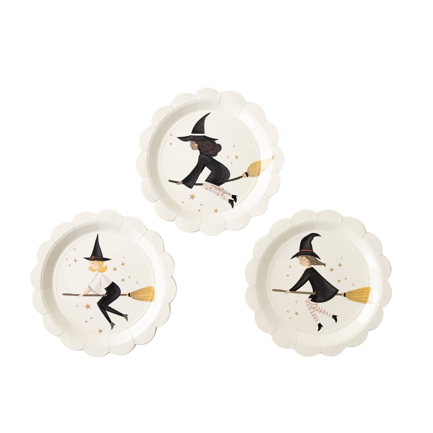 Witches Paper Plate Set