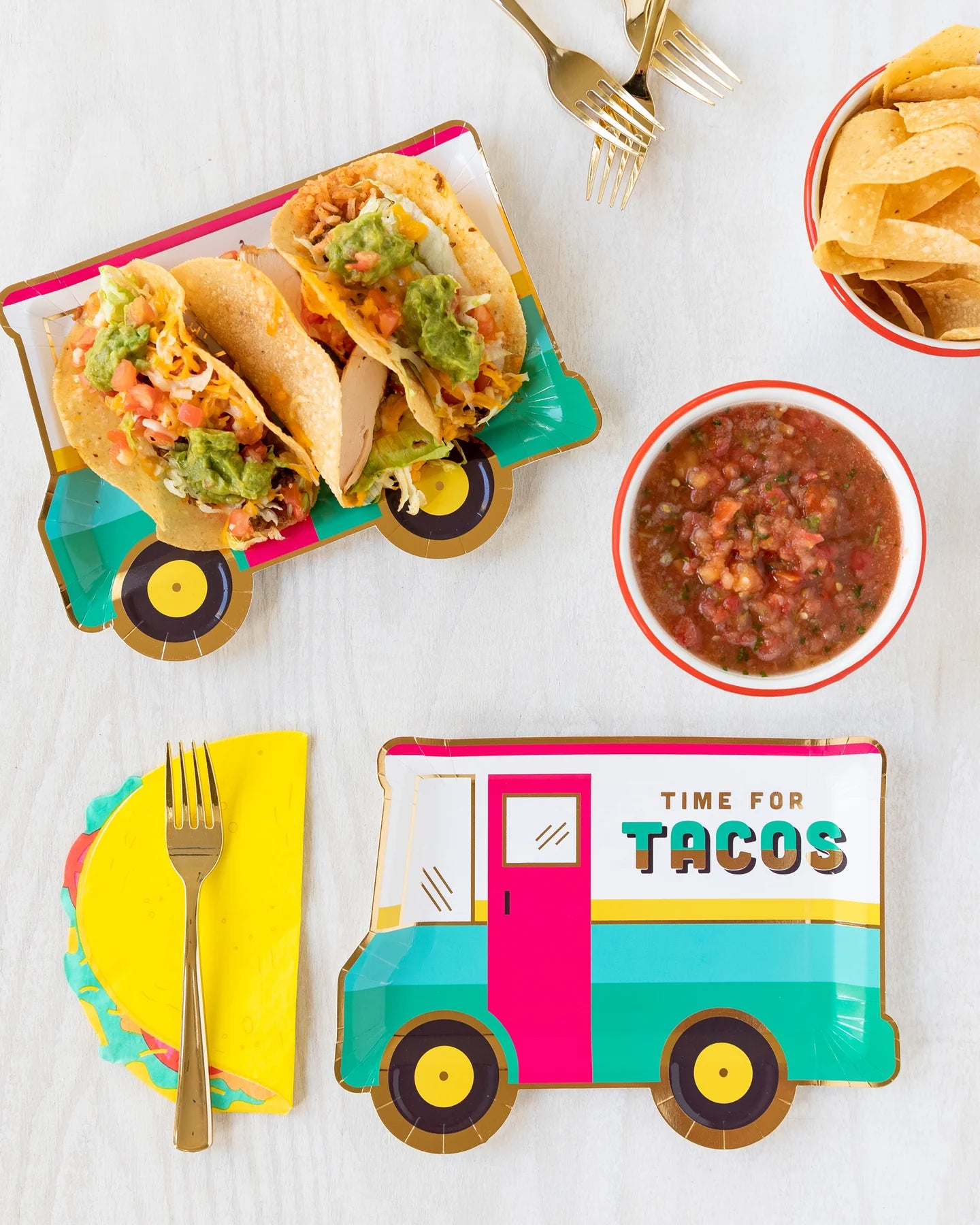 Taco Truck Plate