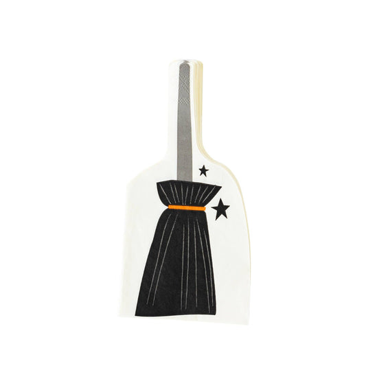 Witching Hour Broom Napkin